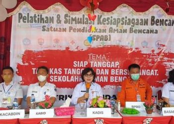 Pelatihan dan Simulasi Kesiapsiagaan Bencana di SLB Trikora Indah Bitung