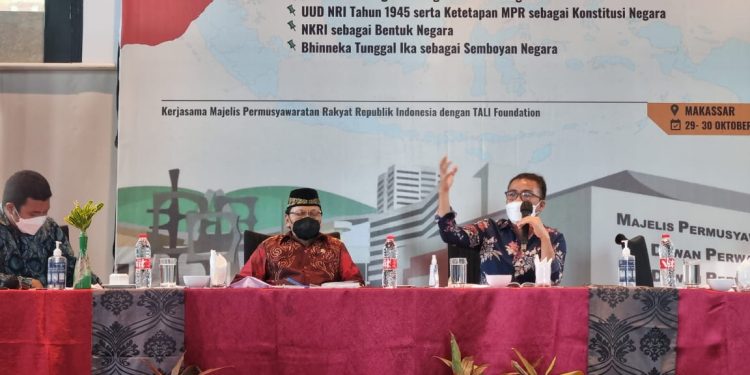 Stefa Liow Narasumber ToT Empat Pilar MPR RI di Makassar