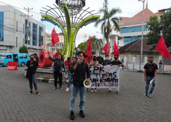 LMND Manado Desak KPK Usut Dugaan Korupsi PCR Libatkan 2 Menteri