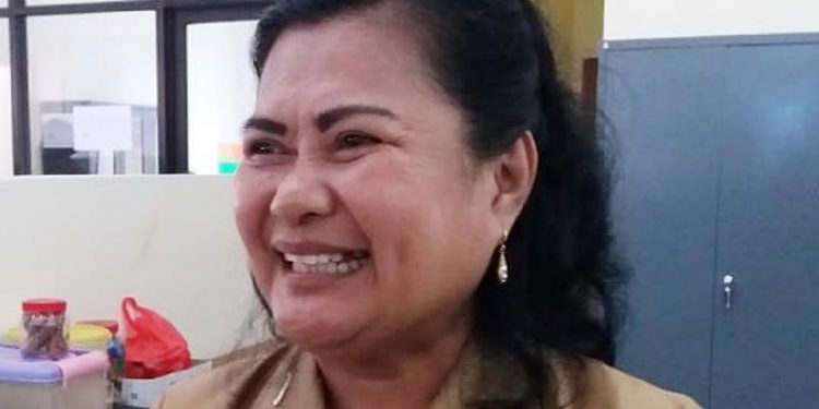 Asisten Administrasi Umum Setda Kabupaten Kepulauan Sangihe Olga Makasidamo (Foto: Rendy/Barta1)
