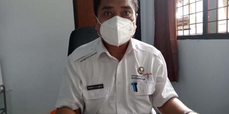 Kepala Badan Penanggulangan Bencana Daerah Kepulauan Sangihe, Wandu Labesi, S. Sos (Foto: Rendy/Barta1)
