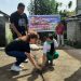 Irwan Hasan dan istri Novita Lidya Hasan saat pencanangan program Bedah Rumah di Mala, Talaud (Foto: Poros Baru)