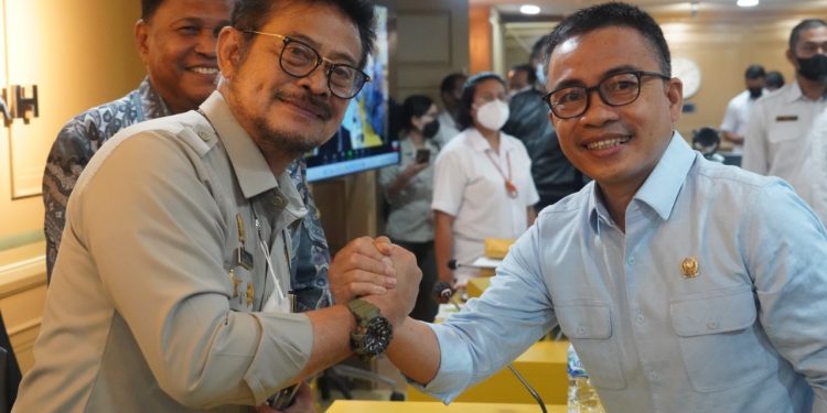 Stefanus BAN Liow Minta Mentan RI Perhatikan Pertanian Sulut