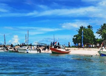 Pesisir Kepulauan Talaud. (Foto: Erwin Tamatompo)
