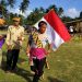 Foto : Keberanian suku Sangihe yang tergambar dalam Tarian Perang Salo (Rendy/Barta1)