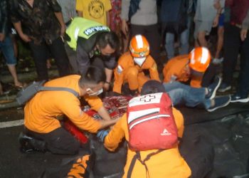 Pengendara Motor Tewas Dihantam Pohon Akibat Longsor di Minahasa Utara