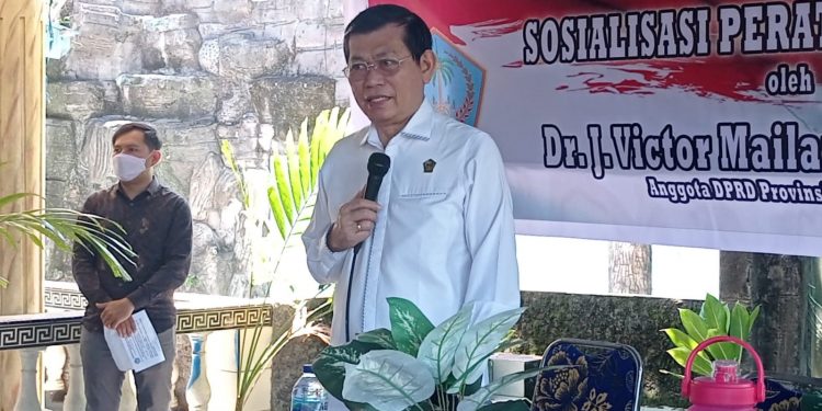 Perhatikan Disabilitas, DPRD Sulut Sosper Nomor 8 Tahun 2021