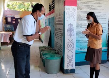 SMPN 11 Manado Pertama di Sulut Terapkan Budaya Lokal