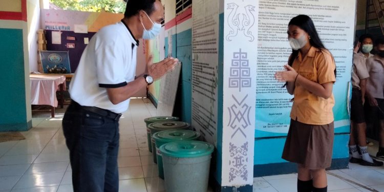 SMPN 11 Manado Pertama di Sulut Terapkan Budaya Lokal