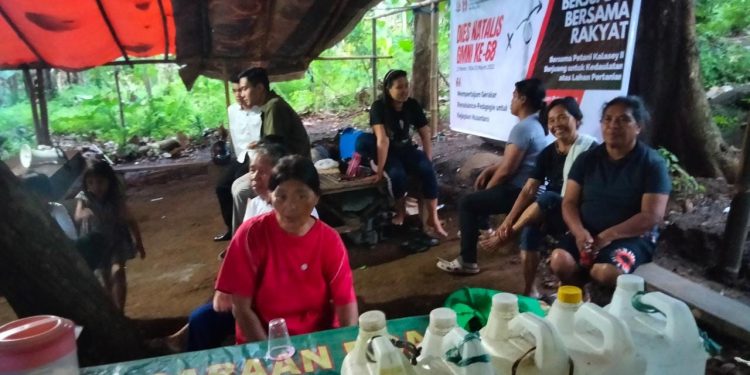 Petani Kalasey II Pertahankan Lahannya, Lombone: Gubernur Hanya Janji