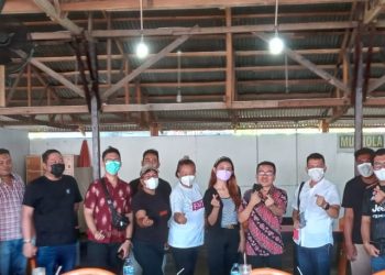Senator SBANL Berjumpa dengan Komunitas Generasi Muda Bitung