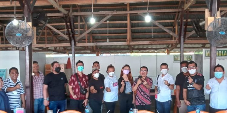 Senator SBANL Berjumpa dengan Komunitas Generasi Muda Bitung