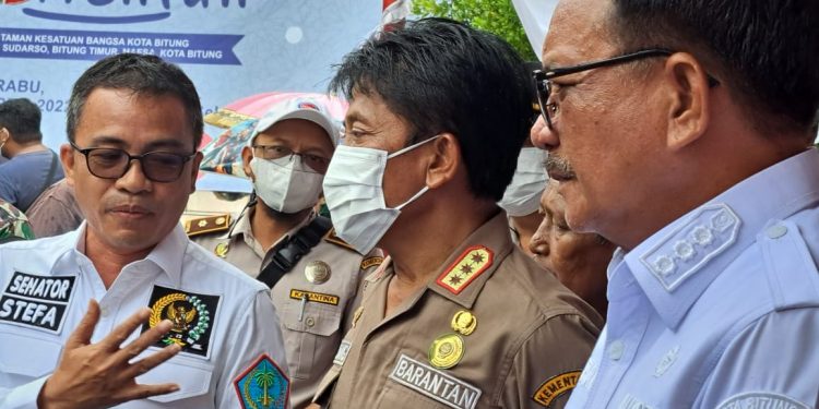 Stefanus BAN Liow Puji Kementan RI Gelar Pasar Murah Saat Kelangkaan Bahan Pokok