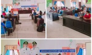 Pemda Talaud menggelar Rakor percepatan vaksinasi