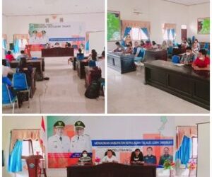 Pemda Talaud menggelar Rakor percepatan vaksinasi