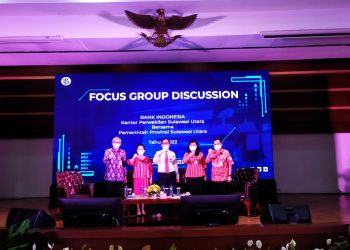 Focus Group Discussion (FGD) tentang Peningkatan Pertumbuhan Ekonomi Daerah Provinsi Sulawesi Utara. (Istimewa)