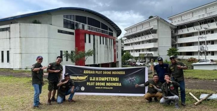 Pelatihan dan Uji Kompetensi pilot Drone (Foto istimewa)