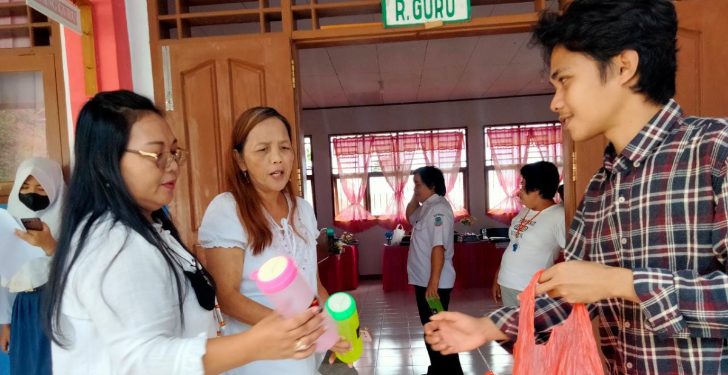 Aksi kegiatan KMPA Tansa Sulut (Foto Meikel Barta1.com)