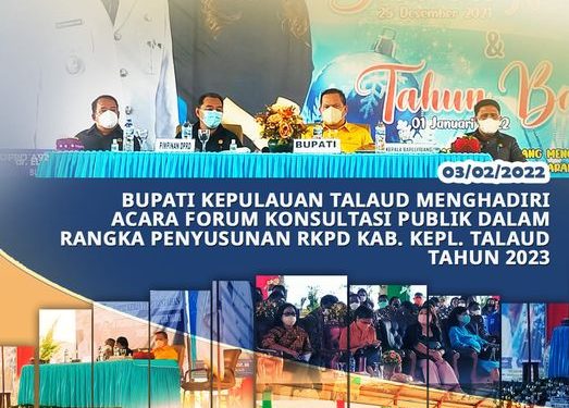 Konsultasi Publik Penyusunan RKPD yag digelar di Wanala T2