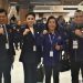 Adrey Laikun (kedua dari kanan bersama) jajaran pengurus Partai Nasdem Sulut dan legislator DPRD Manado.