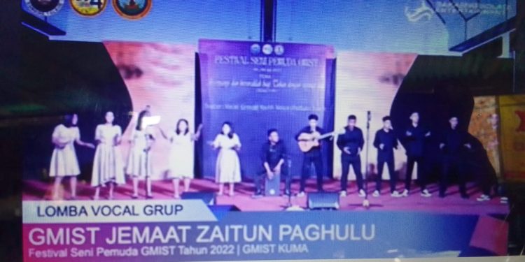 Zaitun Paghulu Juara Vokal Grup FSPG GMIST 2022, Ini Hasil Lengkapnya
