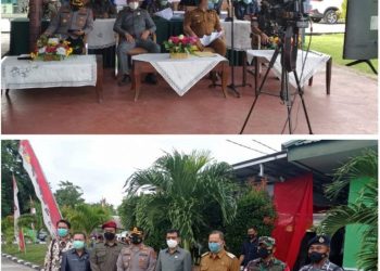 Bupati didampingi Forum Komunikasi Pimpinan Daerah serta Sekda Yohanis Kamagi menjelaskan, total dosis yang disalurkan sudah hampir 140 ribu dari target pencapaian 172 ribu suntikan