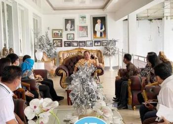 Bupati Kepulauan Talaud menerima kunjungan