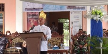 Bupati Kepulauan Talaud sikan sambutanaat member