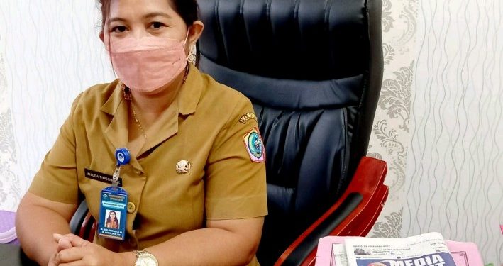 Kadis Kominfo dan Statistik Talaud, Dr. Imelda Tingginehe MSi