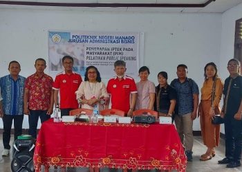Administrasi Bisnis Politeknik Negeri Manado Bekali Perangkat Kelurahan Kairagi Dua