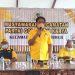 Foto : Ketua DPD II Golkar Sangihe Jabes Ezar Gaghana Memimpin Musyawarah Kecamatan. (Istimewa)