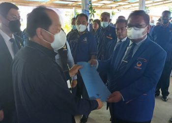 Pelantikan Ketua Nasdem talaud