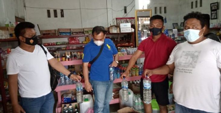 Ratusan-lites-miras-cap-tikus-tanpa-izin-disita-satreskoba-polres-talaud