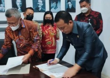 Pemda Talaud dan Kampus De La Salle Teken MoU