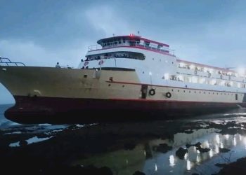 Air Pasang Rendah Hambat Proses Evakuasi KM. Glory Marry