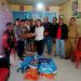Penyerahan donasi kepada pengelola Panti Asuhan Gloria.