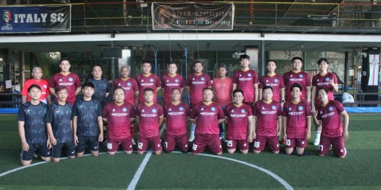 Laga Ujicoba Futsal Setwan dan Forward Sulut