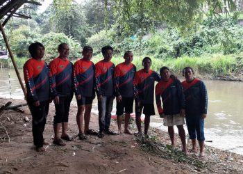 Tim Arung Jeram Talaud Siap Tempur di Kejurda, Warga Porodisa Diminta Beri Dukungan
