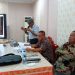 Foto: Penulis, Jupiter Makasangkil memaparkan isi Buku Sejarah Tampulawo dari Onderafdeeling ke Kabupaten. (Dok. Rendy/barta1)