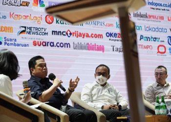 Erick Thohir Sebut BUMN Jangan Jadi Dinosaurus Karena tak Mampu Beradaptasi