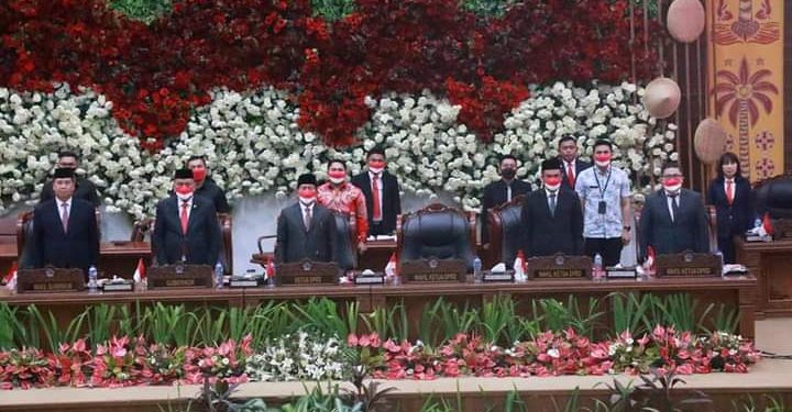 DPRD Sulut Gelar Paripurna Mendengar Pidato Presiden RI