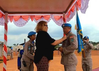 Banggakan Indonesia, Kombes Raymond Masengi Terima Medali Kehormatan dari PBB