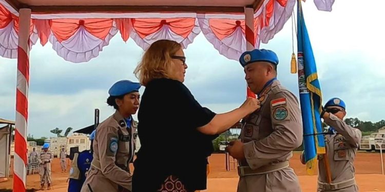 Banggakan Indonesia, Kombes Raymond Masengi Terima Medali Kehormatan dari PBB