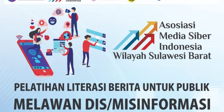 Pelatihan Literasi Berita AMSI Sulbar Didukung Cek Fakta dan GNI