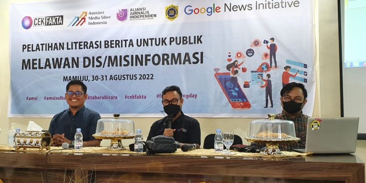 Pelatihan AMSI Sulbar, Media Merupakan Sumber Informasi Penting Bagi Publik