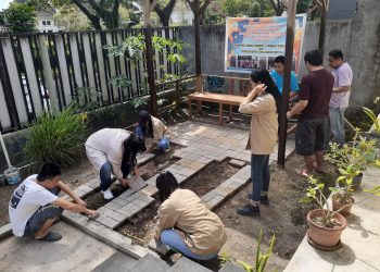 Shelter di SLB Kreasi Mandiri Minahasa Buatan Politeknik Negeri Manado