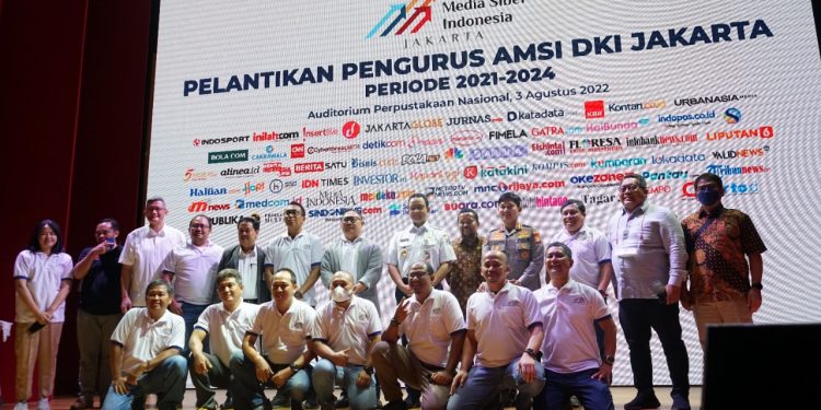 Pelantikan Dihadiri Anies Baswedan, Berikut Komposisi Pengurus AMSI DKI Jakarta Periode 2021-2024