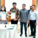Penandatanganan MOU Polimdo bersama PT Learning X Internasional (Foto Meikel Barta1.com).