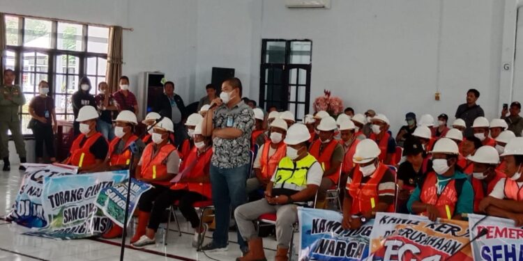 Foto: Pengacara PT. TMS Reza Sofian Menuding Surat Pj. Bupati Sangihe menimbulkan polemik dan tindak kriminal (Dok. Istimewa)