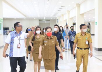 Foto: Pemkab Sangihe jalin kerja sama dengan PT. Angkasa Pura I. (Dok. Istimewa)